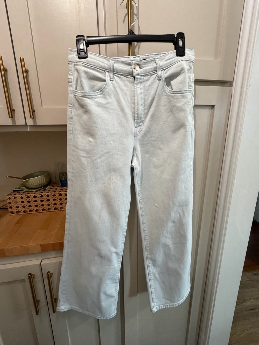 J Brand light wash Straight-Leg Jeans